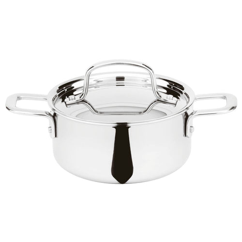 Paderno Series 2500 3-Ply Casseruola Bassa con 2 manici In Acciaio Inox