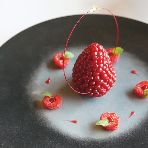 5 Formen - Silikomart Mora e Lampone 110 Realistische Frucht-Dessertform Aus Silikon Ausstecher Inklusive