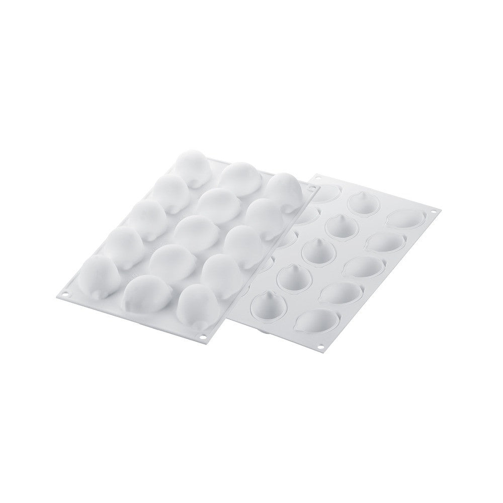 15 Form - Silikomart Limone 30 Realistisch Fruit Dessertvorm In Silicone Uitsteker Inbegrepen