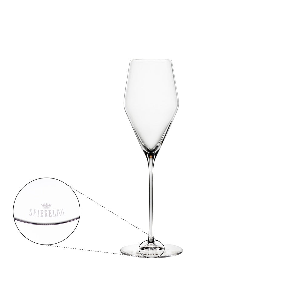 25 cl - Spiegelau Definition Champagne Flute In Kristalglas - Set van 2 Stuks