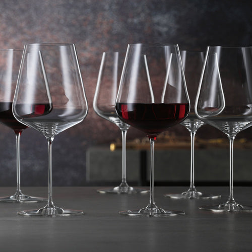 75 cl - Spiegelau Definition Verre À Vin Rouge Bordeaux En Verre Cristallino - Lot de 4 Pièces