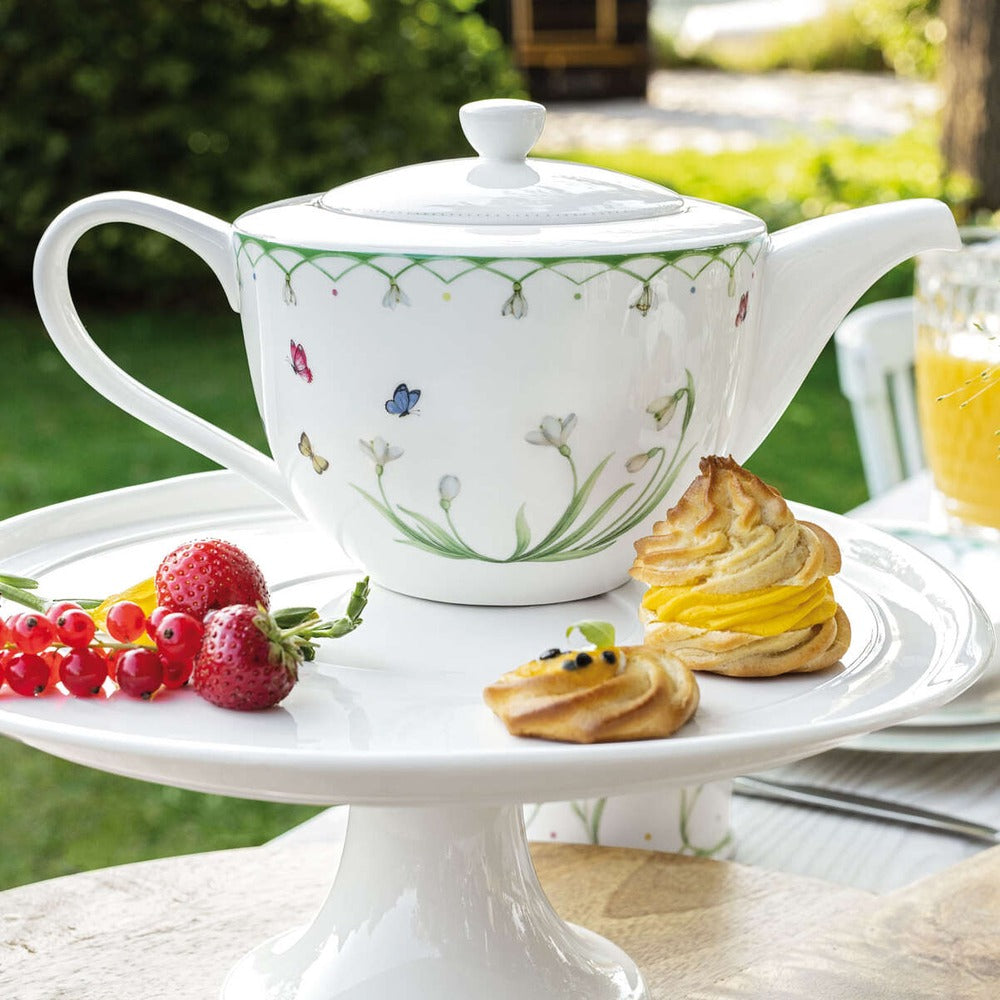 120 cl - Villeroy & Boch Colorful Spring Tetera en Porcelana Premium