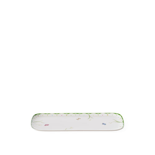 35x16 cm - Villeroy & Boch Colorful Spring Servierplatte aus Premium-Porzellan