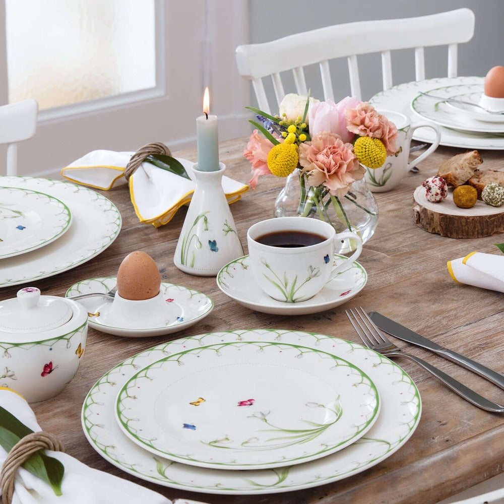 21.5 cm - Villeroy & Boch Colorful Spring Plato Postre En Porcelana Premium - Set de 6 Pzas
