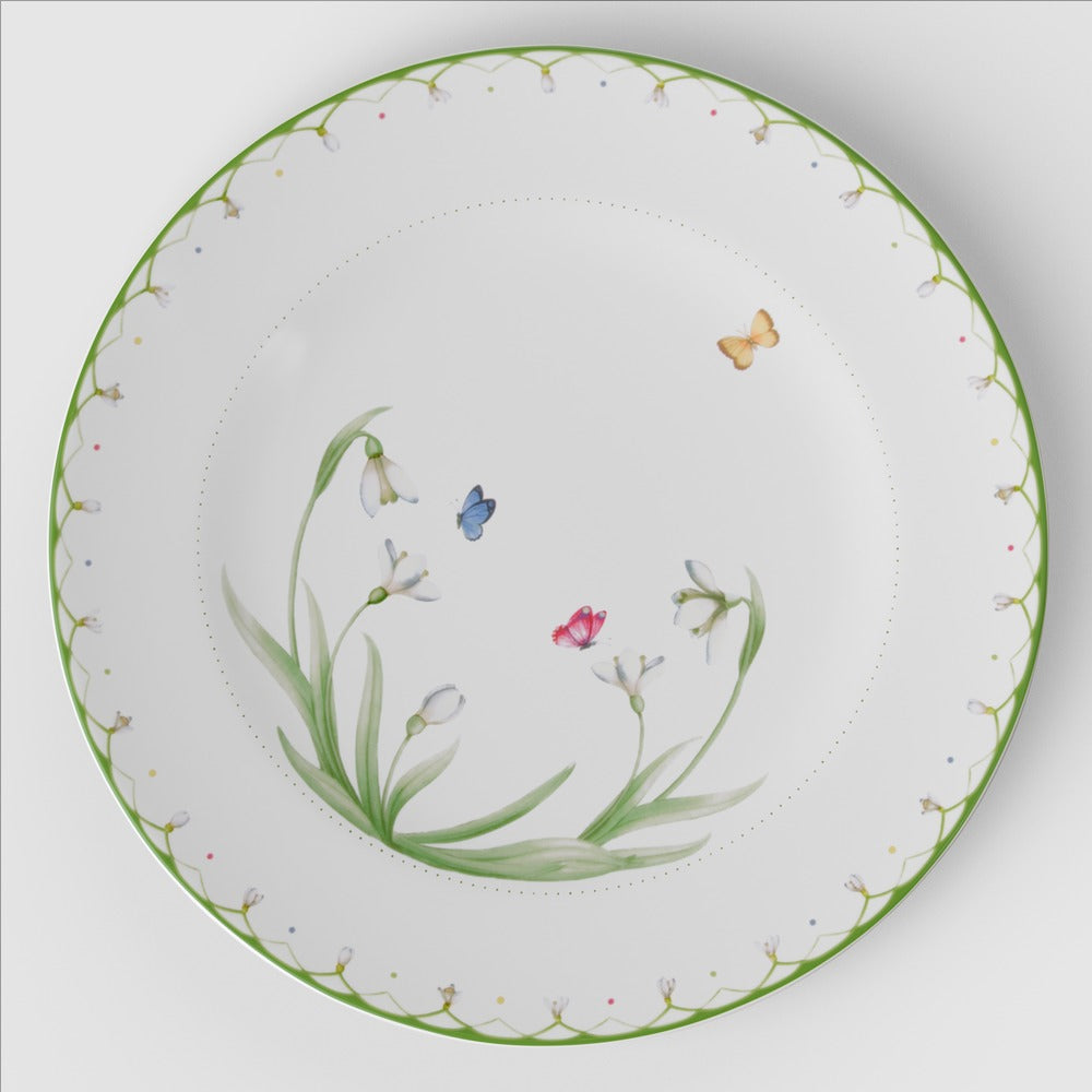 31.9 cm - Villeroy & Boch Colorful Spring Plato presentación segnaposto de porcelana premium