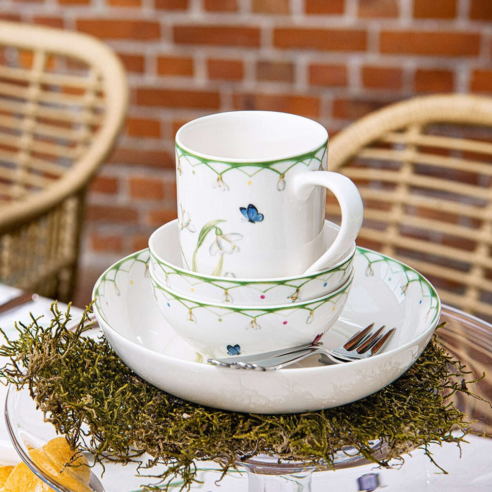29 cl - Villeroy & Boch Colorful Spring Mok Con Manico van premium porselein - Set van 6 st