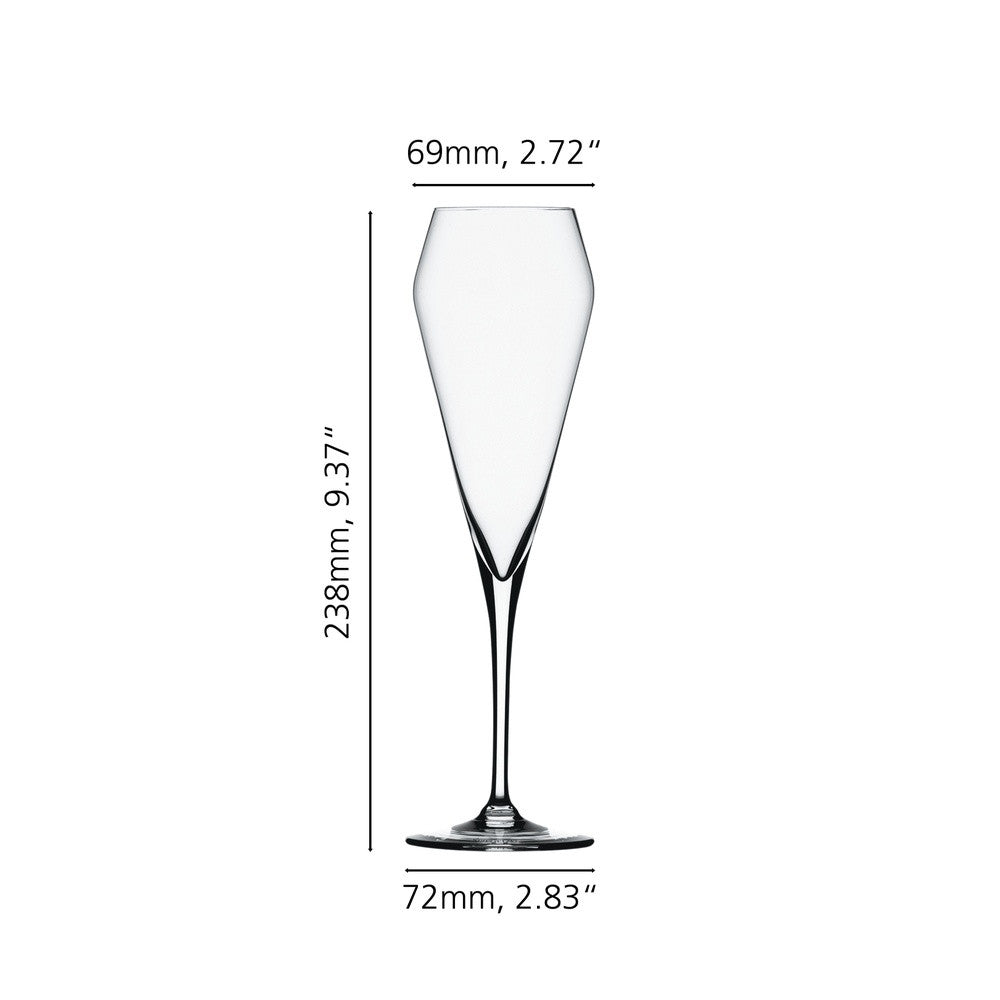 25.2 cl - Spiegelau Willsberger Anniversary Flûte Champagne En Verre Cristallin - Set de 4 Pcs
