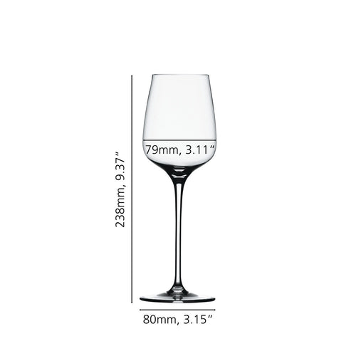 37.8 cl - Spiegelau Willsberger Anniversary Verre à Vin Blanc en Verre Cristallin - Lot de 4 Pcs