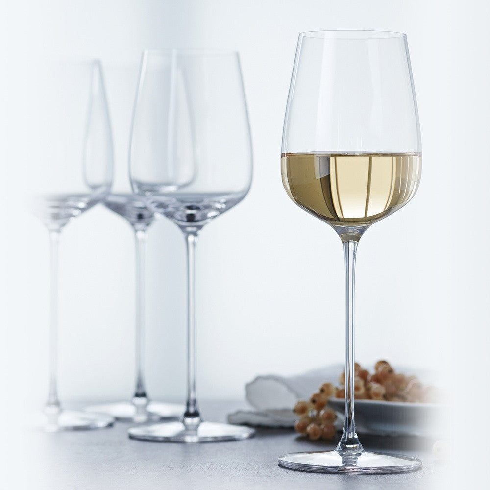 37.8 cl - Spiegelau Willsberger Anniversary Copa de Vino Blanco en Vidrio Cristalino - Set de 4 Pzs