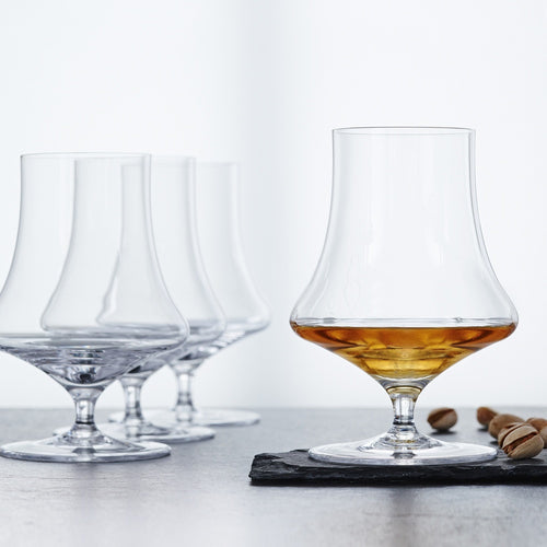 36 cl - Spiegelau Willsberger Anniversary Whisky-Set aus Kristallglas - Set mit 4 Stück