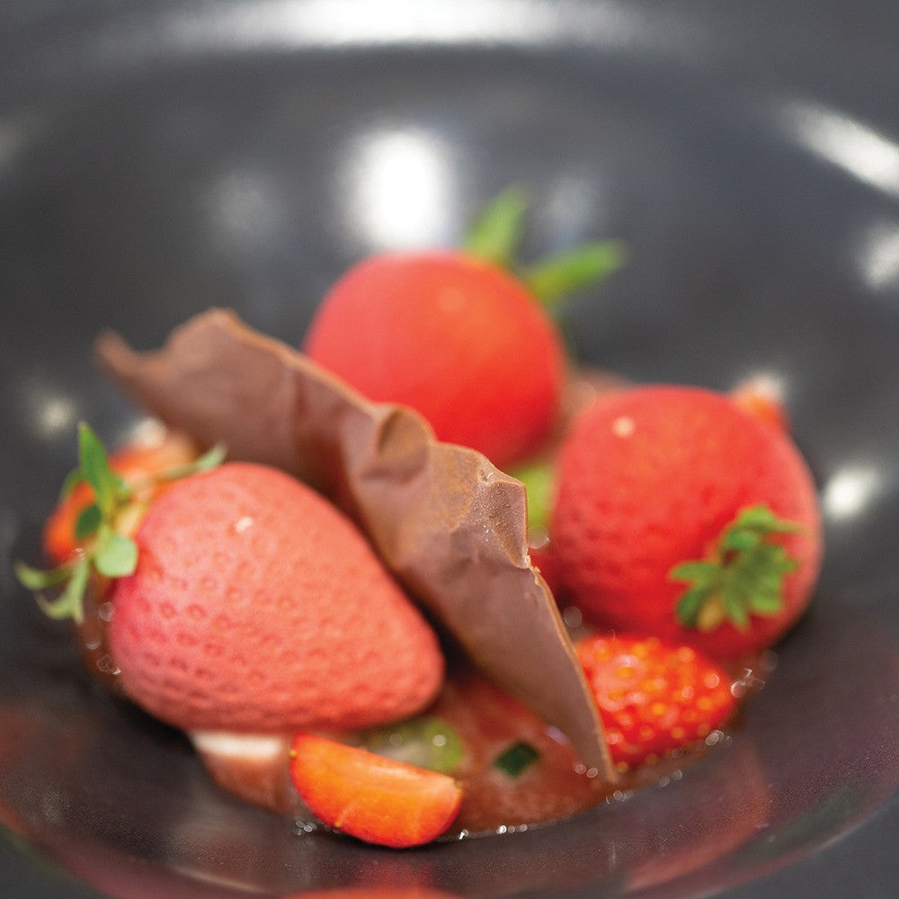 15 Vormen - Silikomart Fragola 30 Realistisch Fruit Dessertvorm In Silicone Uitsteker Inbegrepen