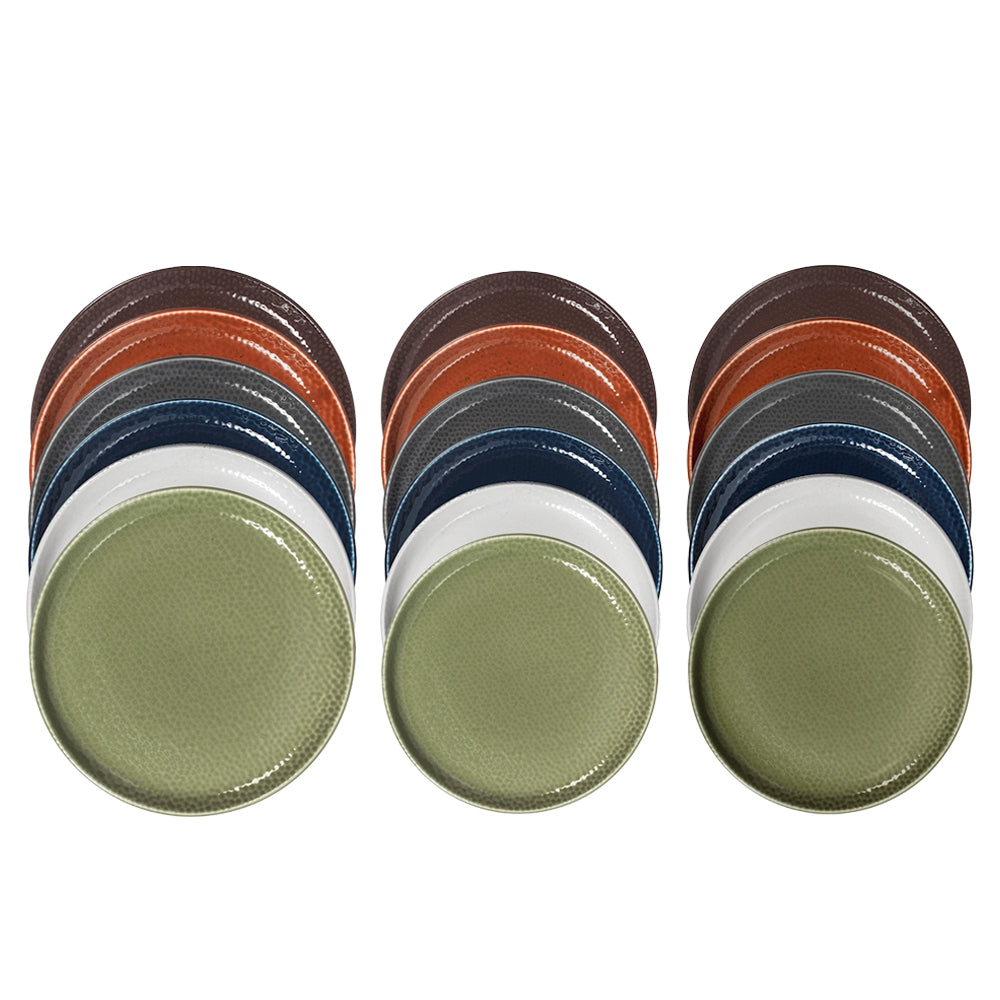H&H Havana Nordic Service assiettes en grès Set de 18 pcs