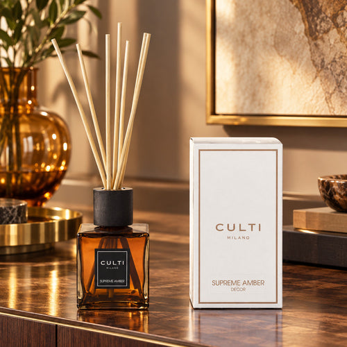 Culti Milano Supreme Amber Stile Decor Raumduft Mit Stäbchen