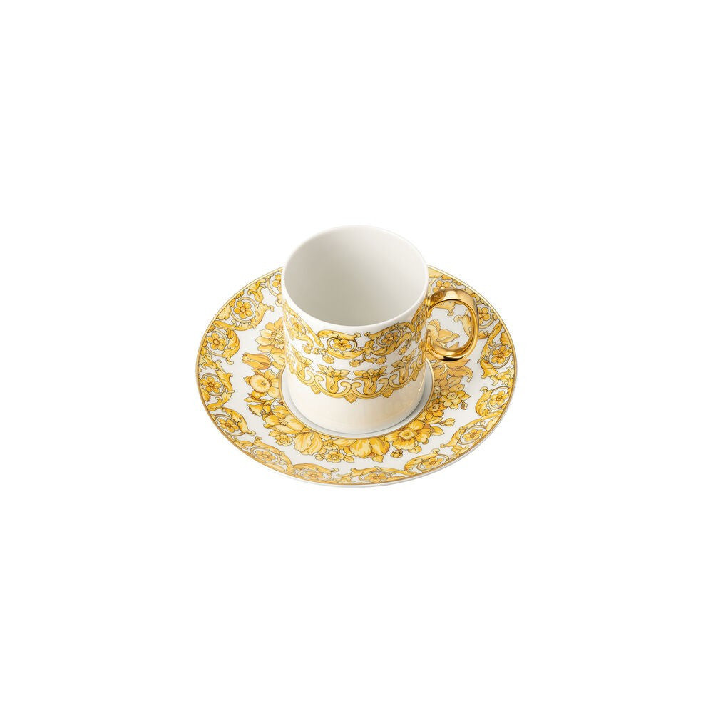 23 cl - Versace Medusa Rhapsody Tazzina Caffè con Piattino In Porcellana