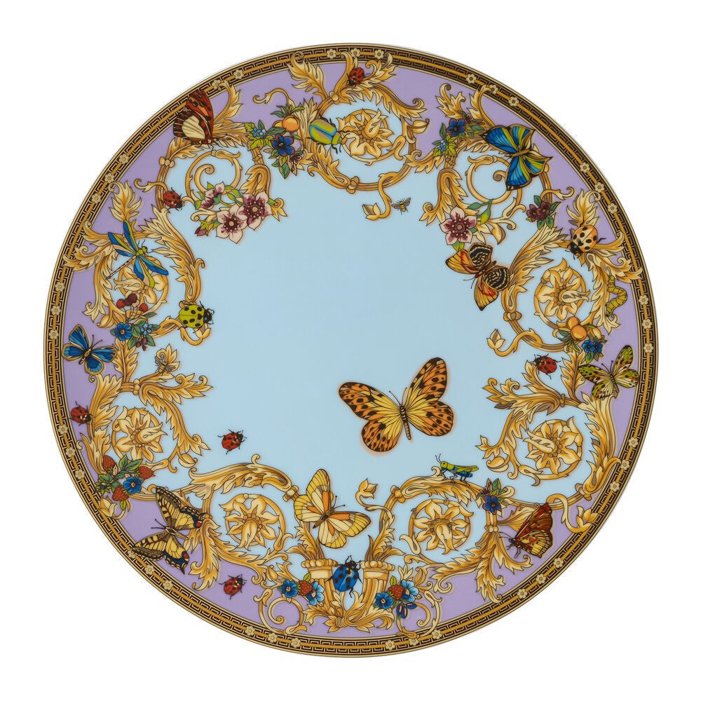 33.1 cm - Versace Le Jardin de Versace Piatto Presentazione In Porcellana