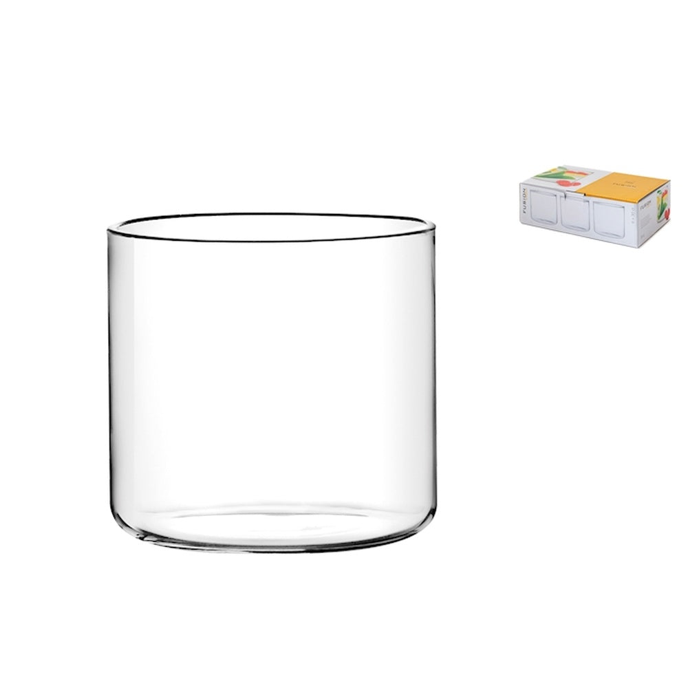 30 cl - H&H Fusion Wine Glass in Borosilicate Glass - Set of 6 Pcs