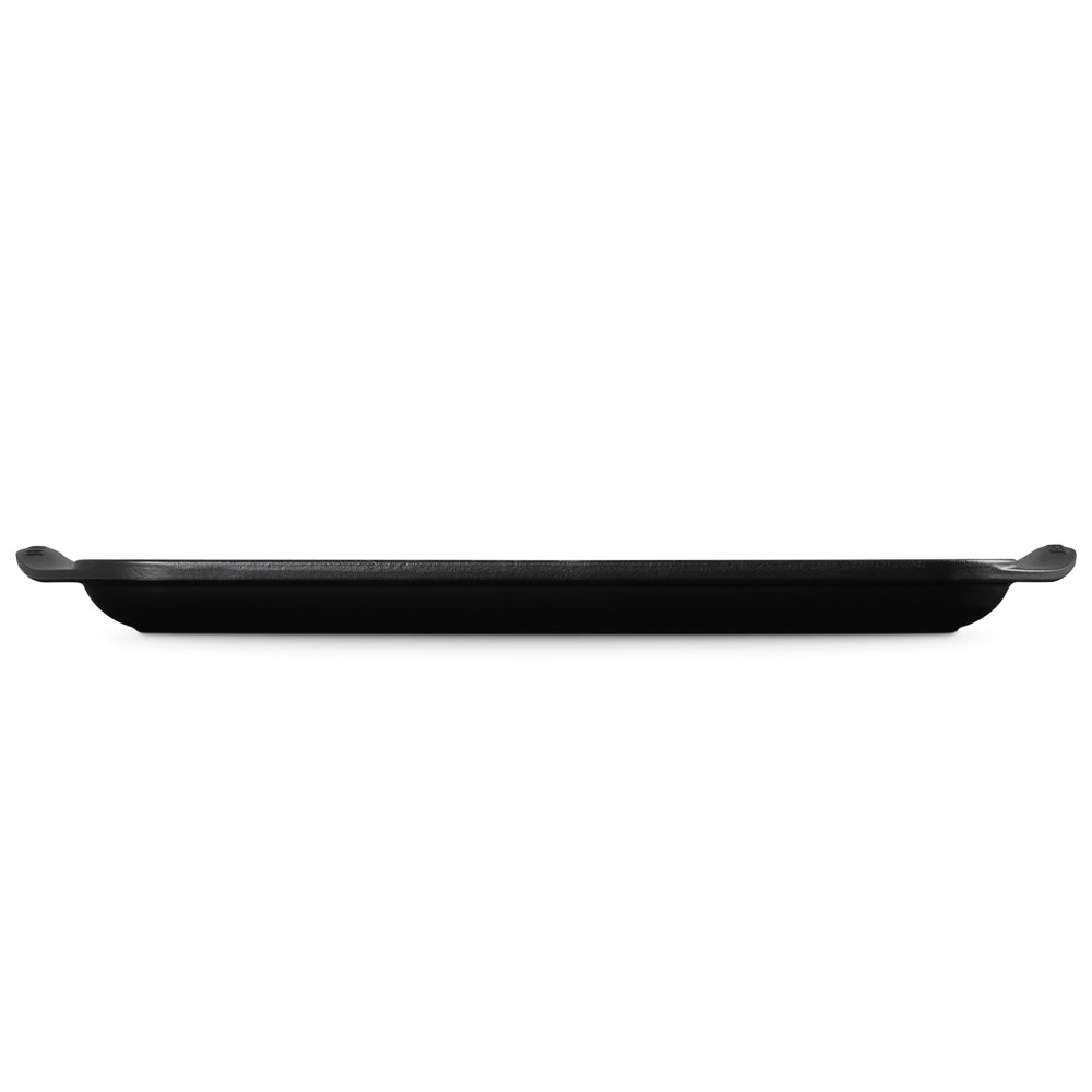 40x25 cm - Le Creuset Grill Parrilla Rectangular Extragrande De Hierro Fundido