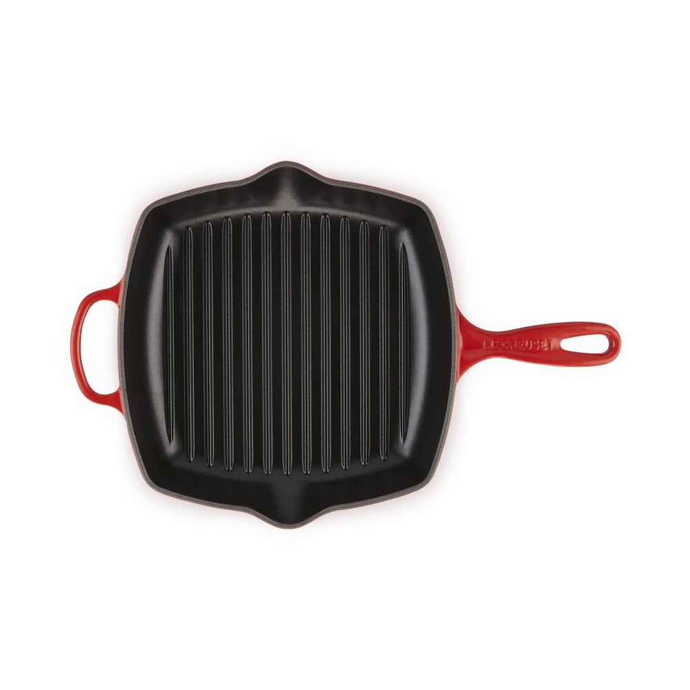 26 cm - Le Creuset Evolution sartén parrilla cuadrada en hierro fundido vitrificado