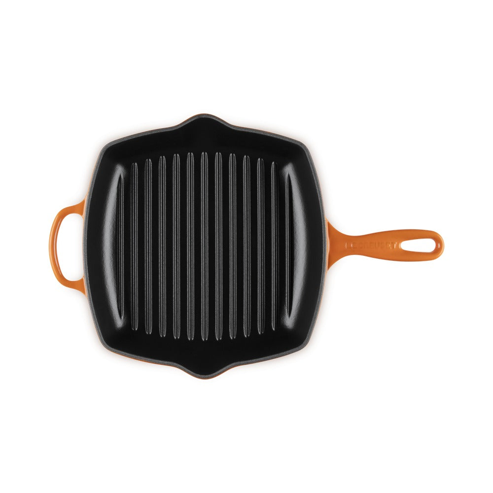 26 cm - Le Creuset Evolution sartén parrilla cuadrada en hierro fundido vitrificado
