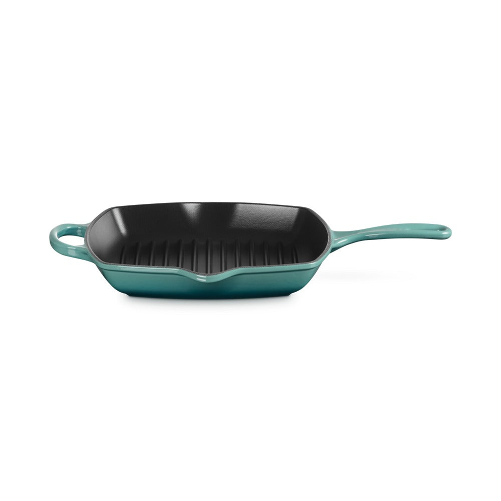 26 cm - Le Creuset Evolution sartén parrilla cuadrada en hierro fundido vitrificado