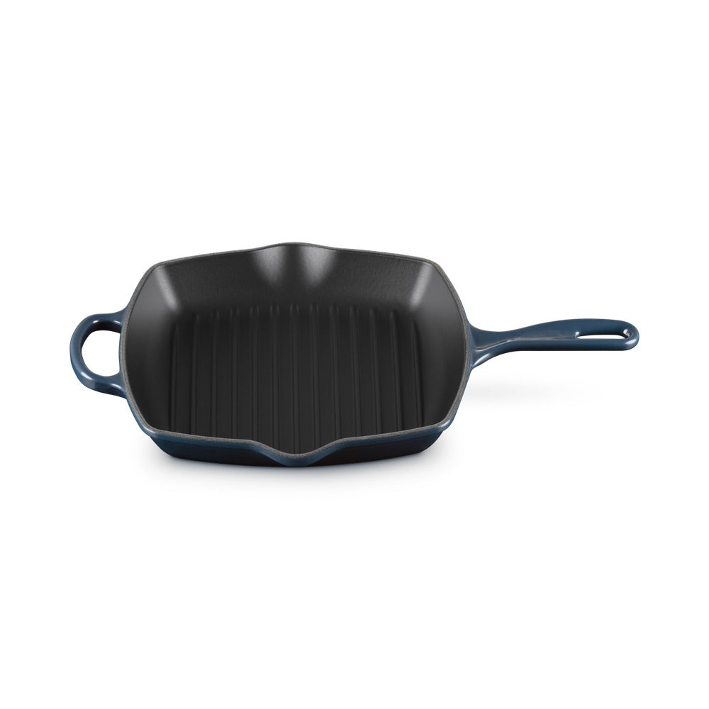 26 cm - Le Creuset Evolution sartén parrilla cuadrada en hierro fundido vitrificado