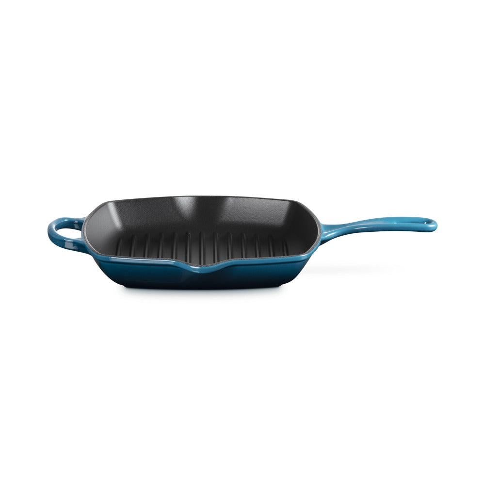 26 cm - Le Creuset Evolution sartén parrilla cuadrada en hierro fundido vitrificado