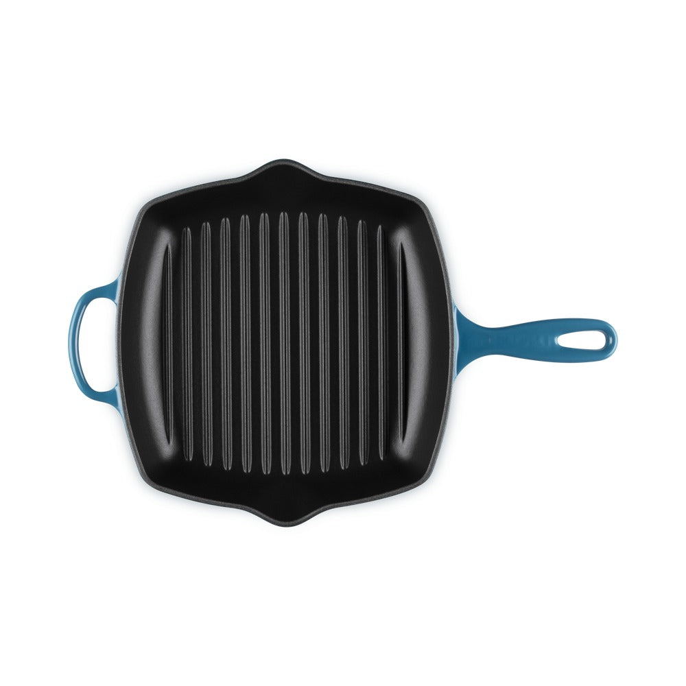 26 cm - Le Creuset Evolution sartén parrilla cuadrada en hierro fundido vitrificado