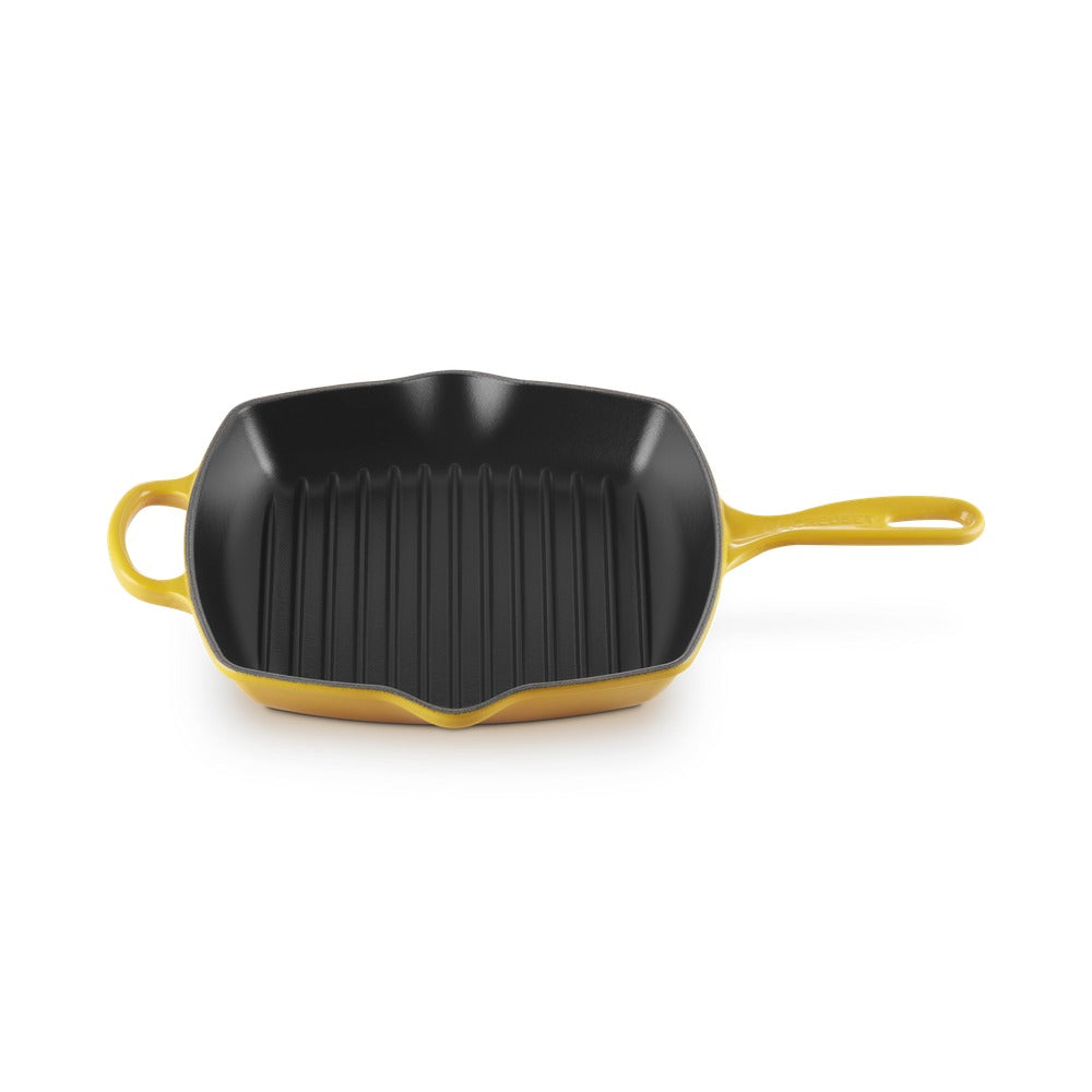 26 cm - Le Creuset Evolution sartén parrilla cuadrada en hierro fundido vitrificado