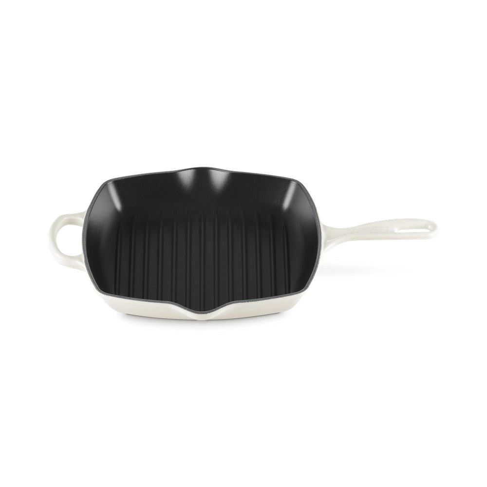 26 cm - Le Creuset Evolution sartén parrilla cuadrada en hierro fundido vitrificado