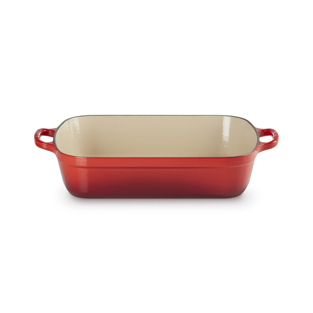 33x25 cm - Le Creuset Evolution Pirofila Rettangolare In Ghisa Vetrificata