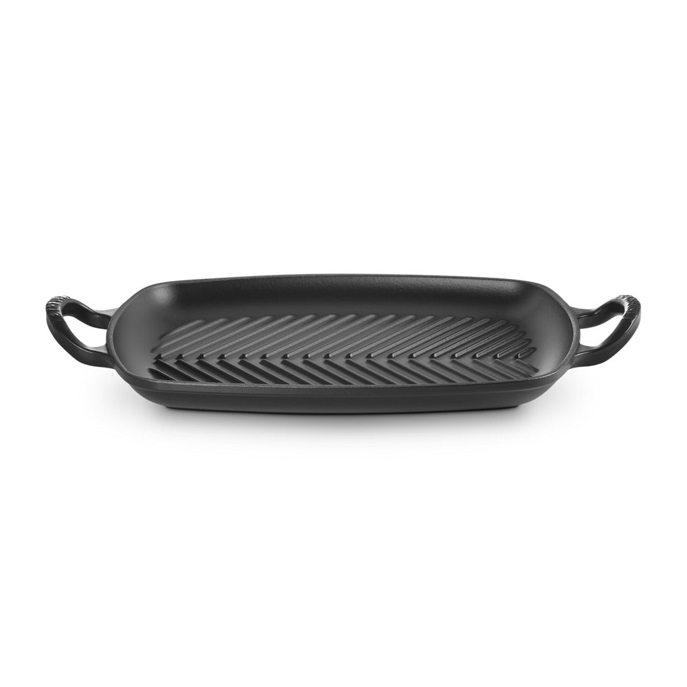 30x27 cm - Le Creuset Evolution Plancha grill rectangulaire profonde en fonte émaillée