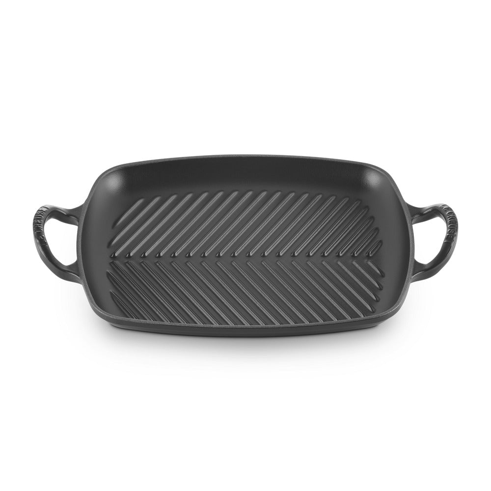 30x27 cm - Le Creuset Evolution Plancha grill rectangulaire profonde en fonte émaillée