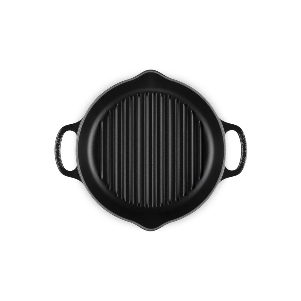 25 cm - Le Creuset Evolution sartén parrilla cuadrada profunda en hierro fundido vitrificado