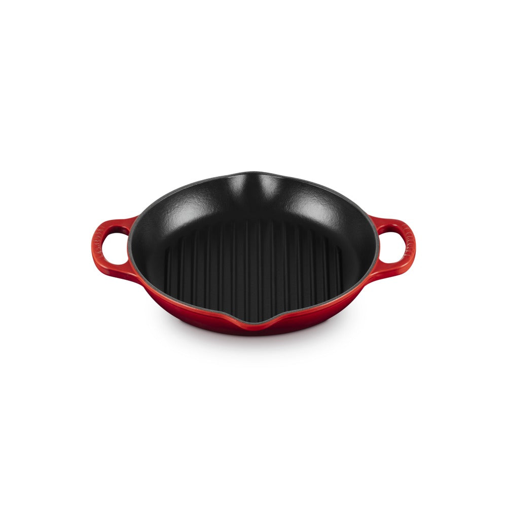 25 cm - Le Creuset Evolution sartén parrilla cuadrada profunda en hierro fundido vitrificado