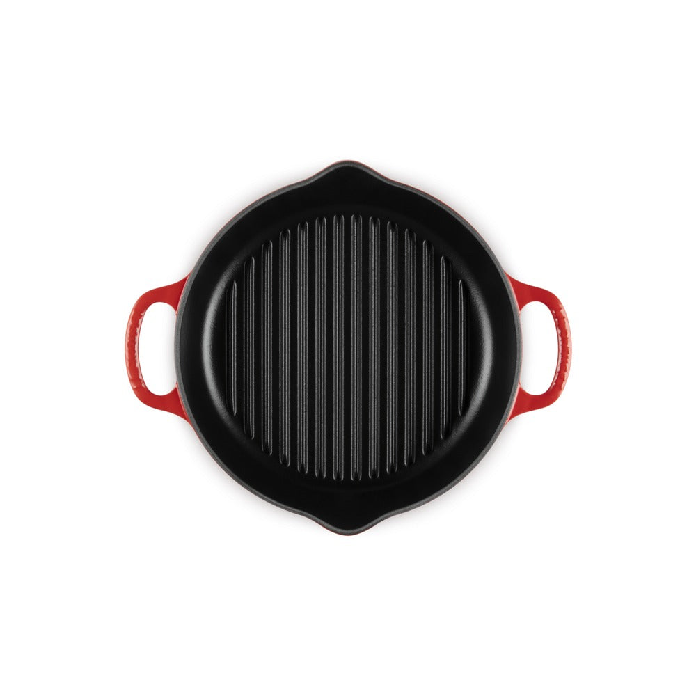 25 cm - Le Creuset Evolution sartén parrilla cuadrada profunda en hierro fundido vitrificado