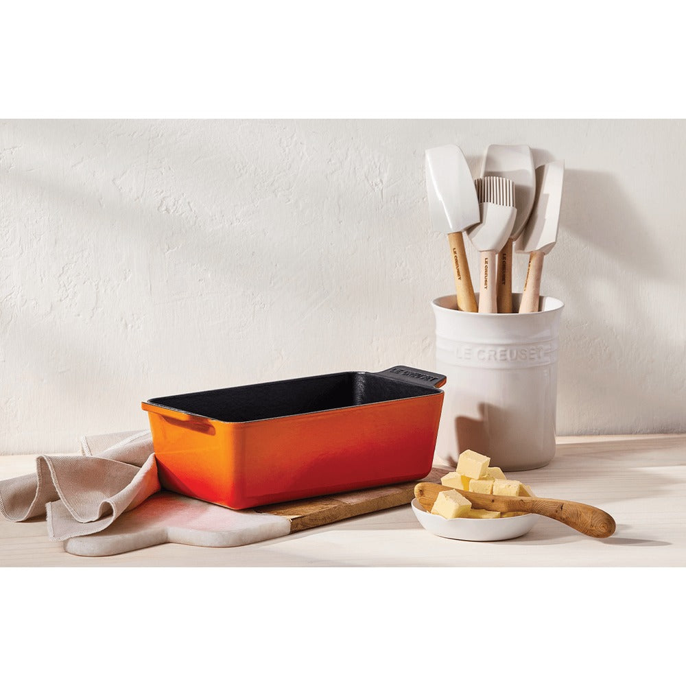 23 cm - Le Creuset Evolution Stampo Pane Rettangolare In Ghisa Vetrificata