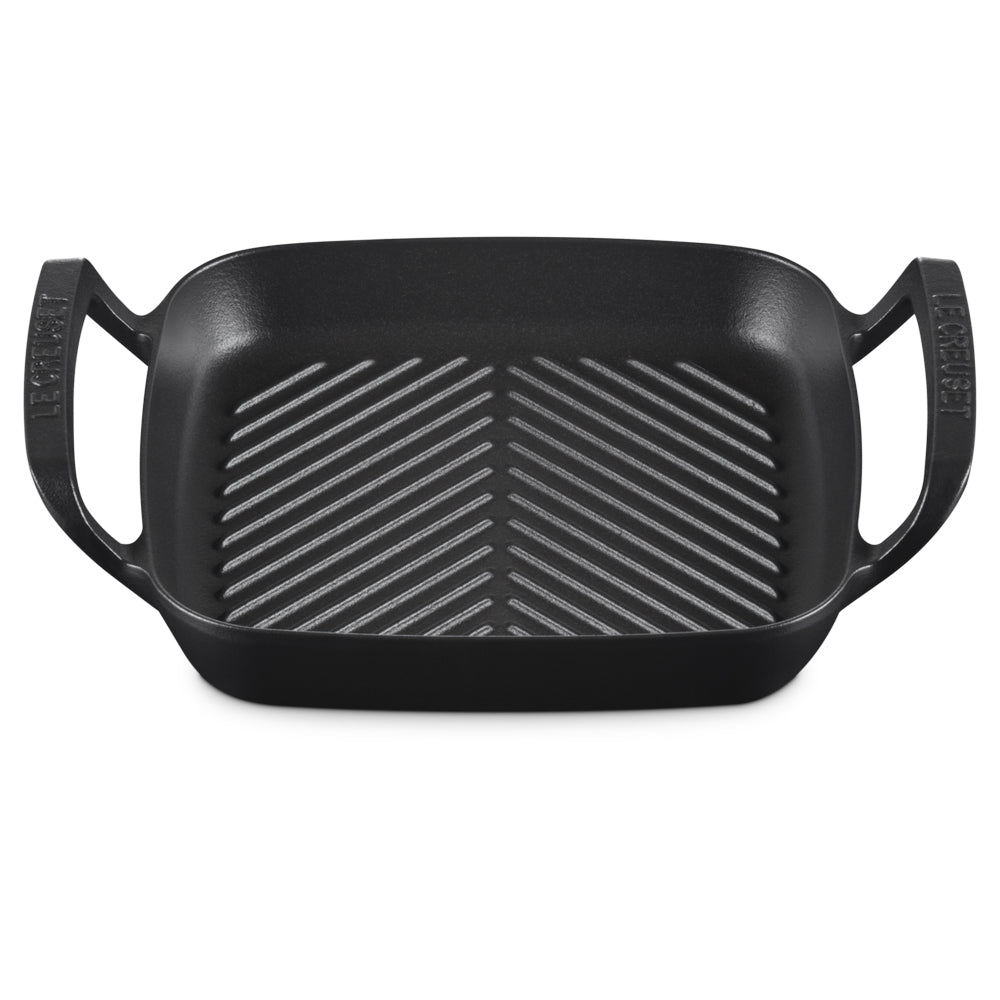 26x26 cm - Le Creuset BBQ Outdoor Grill Carré En Fonte