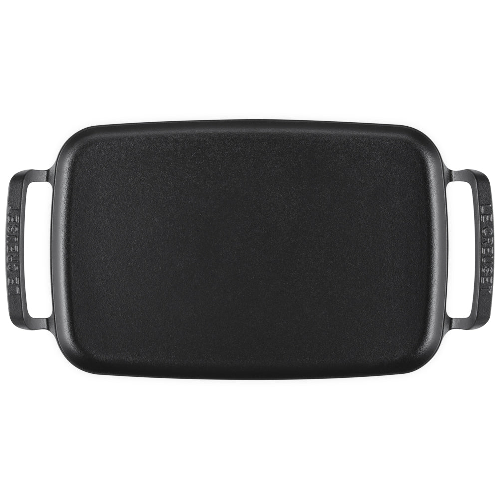40x26 cm - Le Creuset BBQ Outdoor Plancha Rectangular Lisa En Hierro Fundido