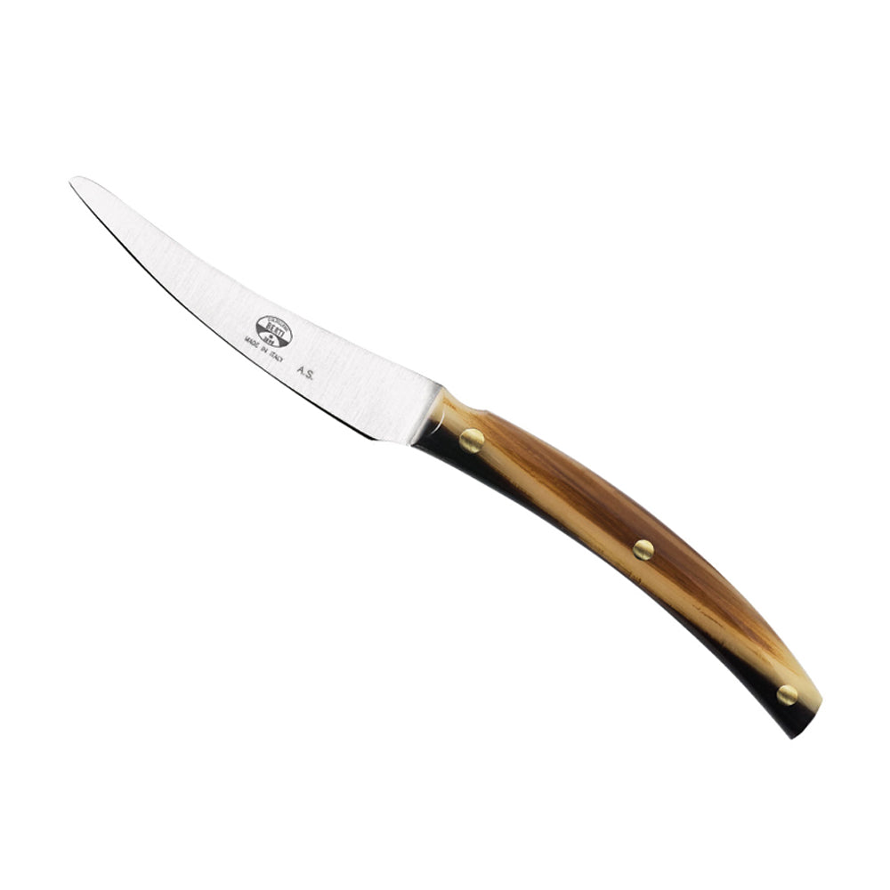 10.6 cm - Coltellerie Berti Convivio Nuovo Couteau À Steak Forgé en Acier Inoxydable Lot de 6 Pièces