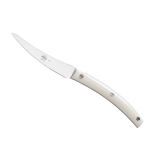 10.6 cm - Coltellerie Berti Convivio Nuovo Geschmiedetes Steakmesser aus Edelstahl Set mit 6 Stück