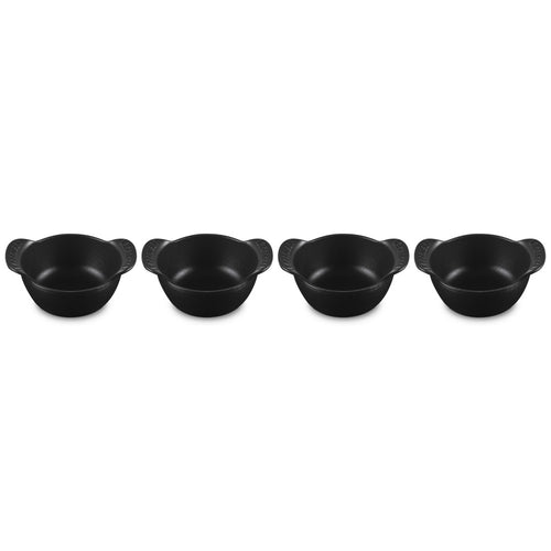 11 cm - Le Creuset Gourmand Mini Cocotte Set mit 4 Stück