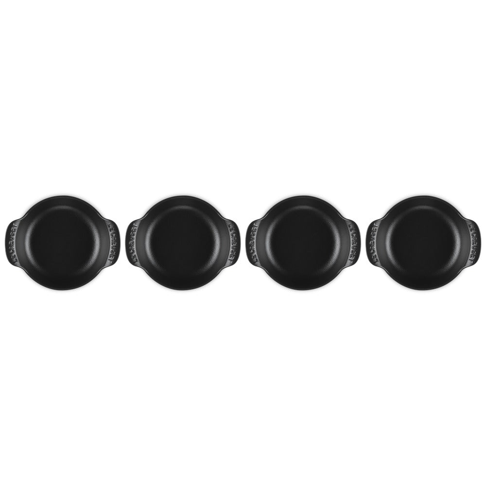 13 cm - Le Creuset Gourmand Mini Braadpan - Set van 4 Stuks