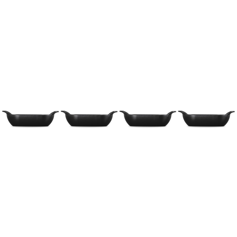 15 cm - Le Creuset Gourmand Mini Plat Rectangulaire Lot de 4 Pièces