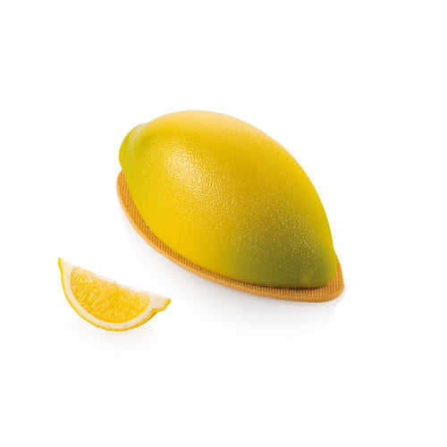 1 Form - Silikomart Limone 700 Realistische Frucht-Dessertform Aus Silikon Ausstecher Inklusive