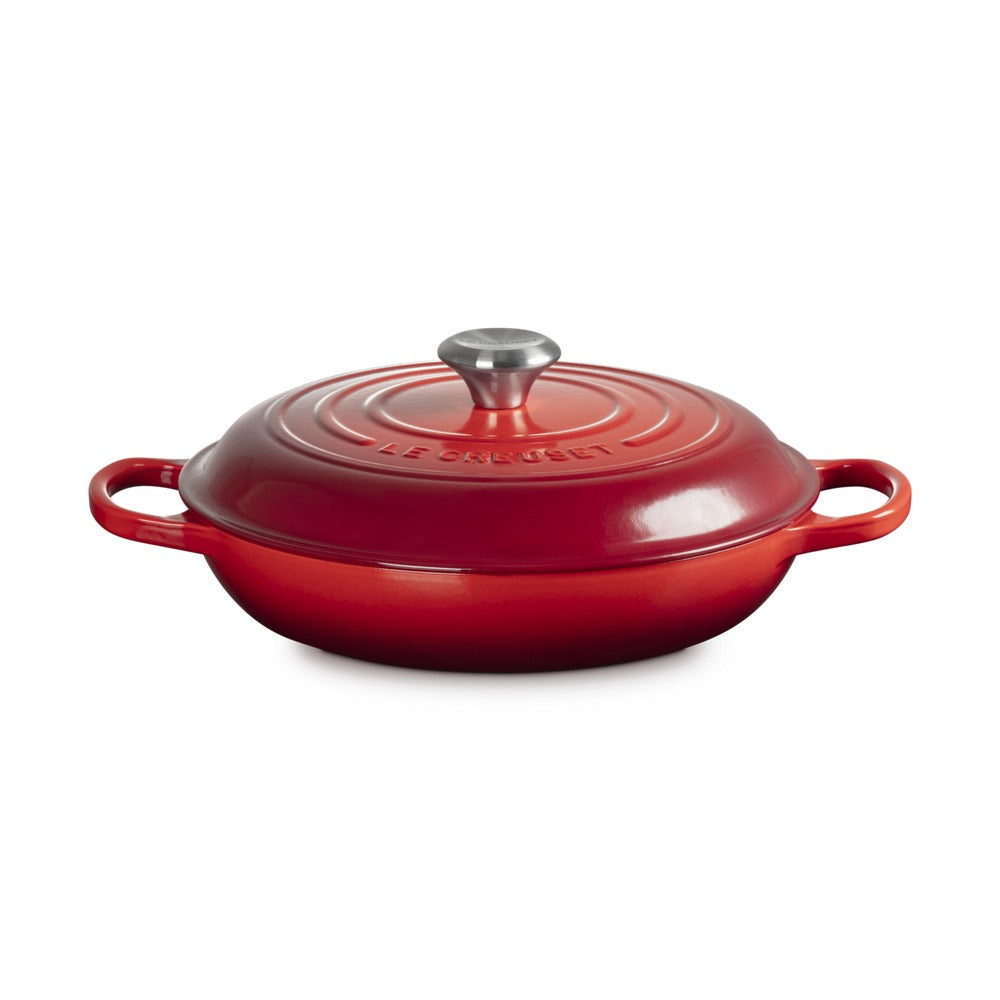 28 cm - Le Creuset Evolution Tegame Basso Rotondo In Ghisa Vetrificata