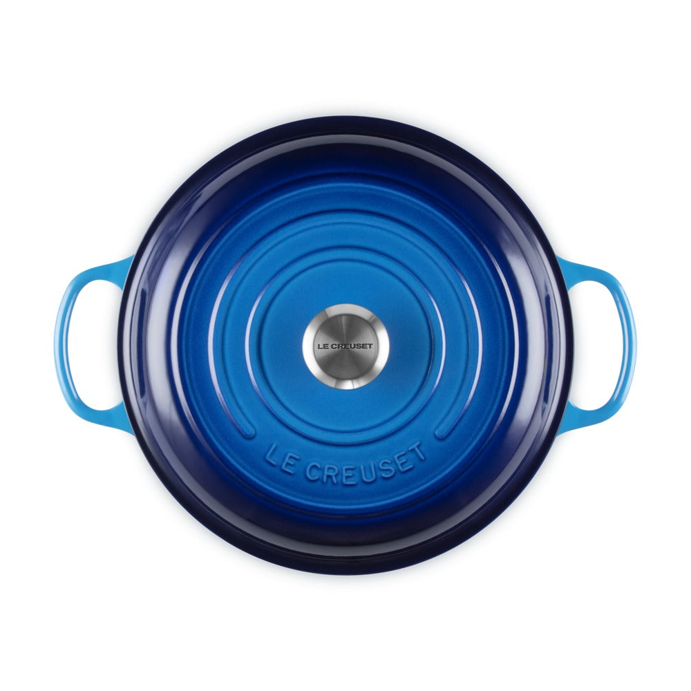 28 cm - Le Creuset Evolution Tegame Basso Rotondo In Ghisa Vetrificata