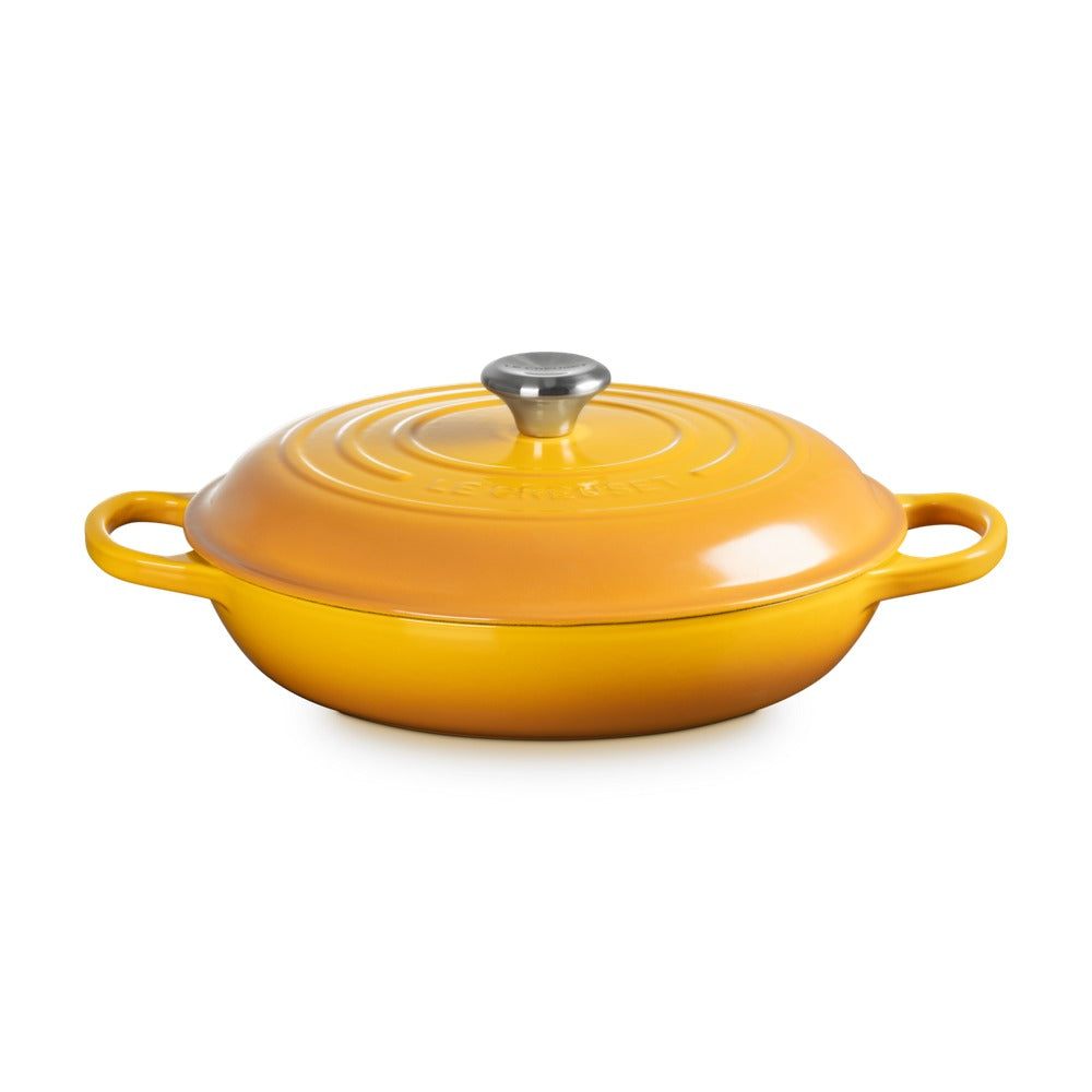 28 cm - Le Creuset Evolution Tegame Basso Rotondo In Ghisa Vetrificata