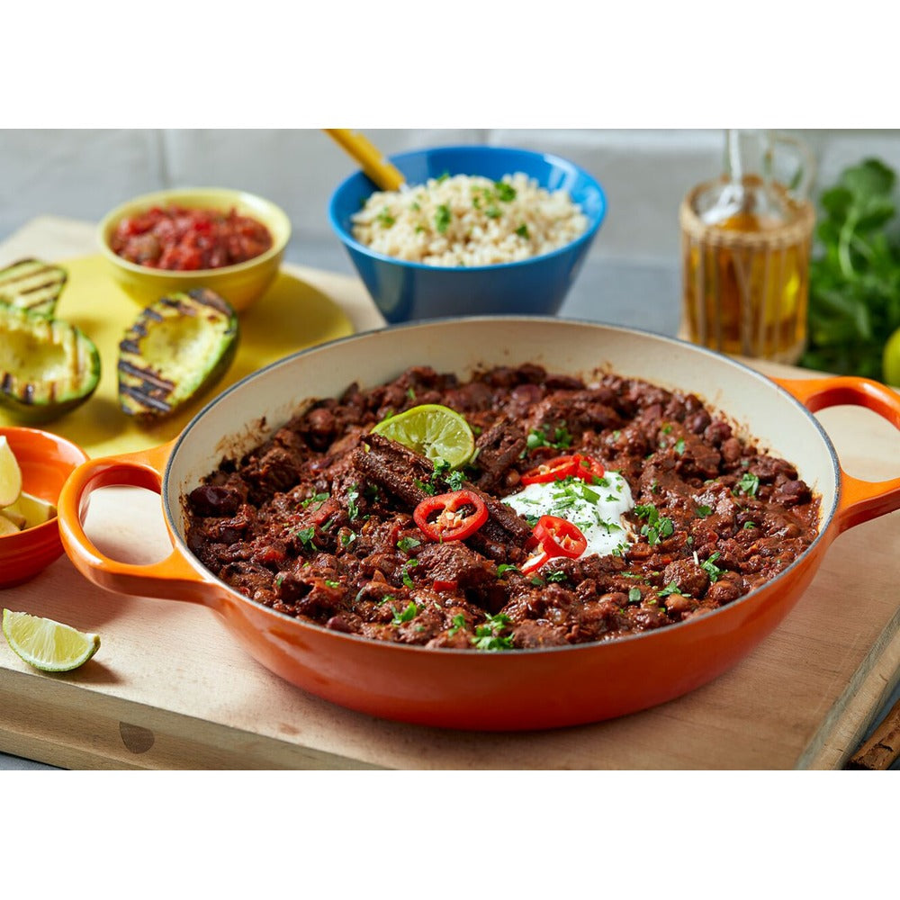 28 cm - Le Creuset Evolution Tegame Basso Rotondo In Ghisa Vetrificata