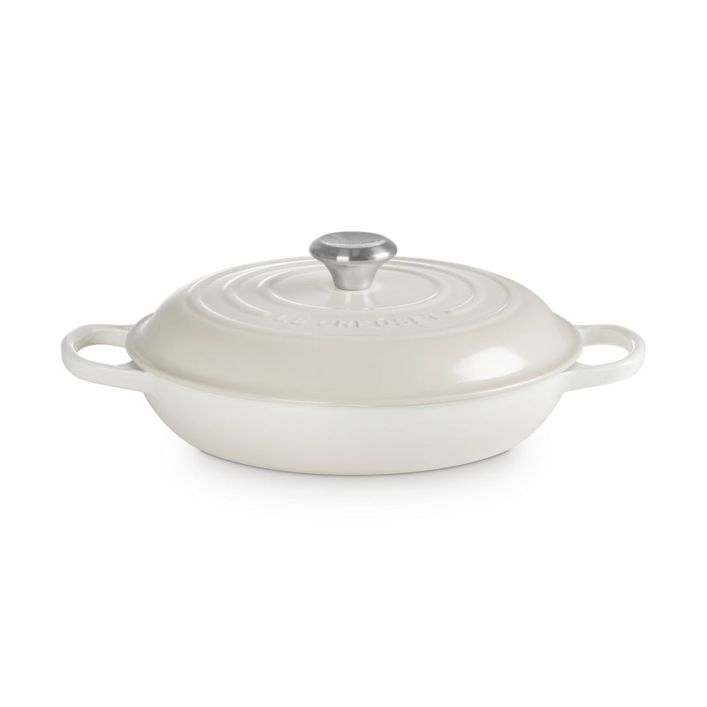 28 cm - Le Creuset Evolution Tegame Basso Rotondo In Ghisa Vetrificata