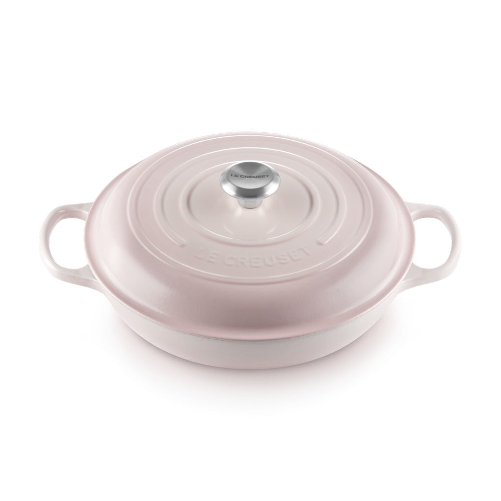 28 cm - Le Creuset Evolution Tegame Basso Rotondo In Ghisa Vetrificata